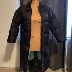 Girl's Navy Blue UGG Puffer Coat